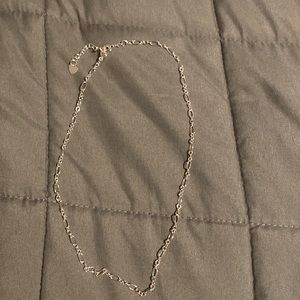 Evry Jewels paper clip necklace (with original bag)